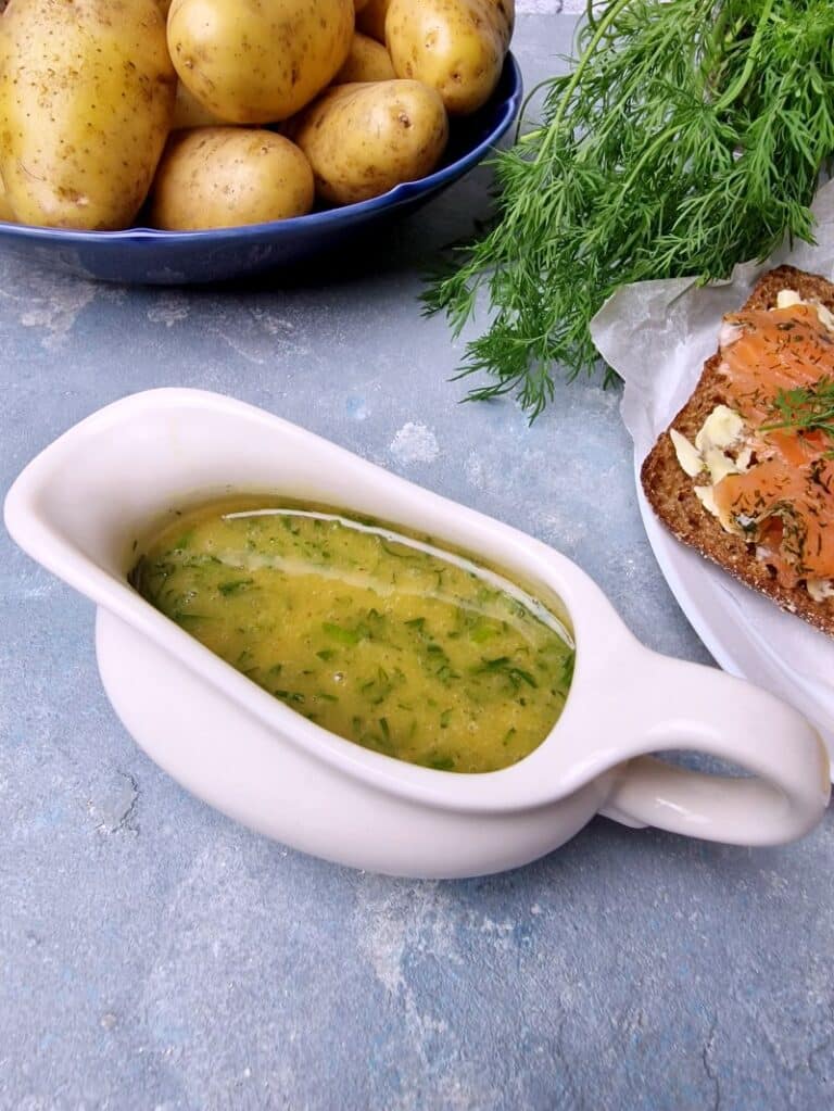 Dill Mustard Sauce Swedish Hovmästarsås Scandicuisine